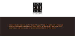 Desktop Screenshot of joeheslin.com